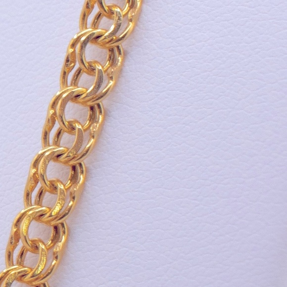 12K - Unisex - Handmade Spanish link chain - Picture 2 of 3